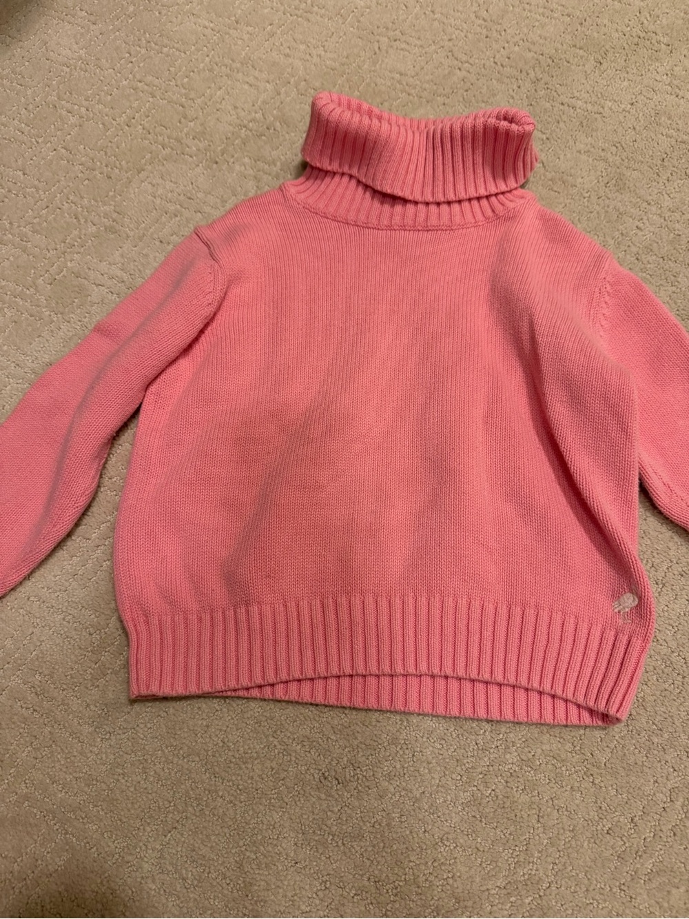 The Beaufort Bonnet Company Pink Girls size 6 Turtleneck Sweater